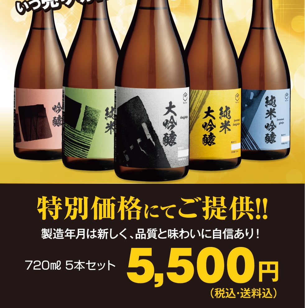 送料無料 日本酒 辛口 飲み比べセット 720ml×5本 日本酒セット 清酒 からくち 父の日ギフト