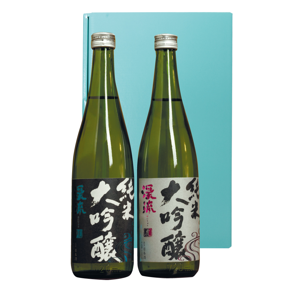 渓流 純米大吟醸 龍虎 飲み比べセット 720ml 2本