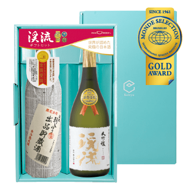 ・渓流 朝しぼり 出品貯 蔵酒 900ml 渓流 大吟醸 720ml 5,225円