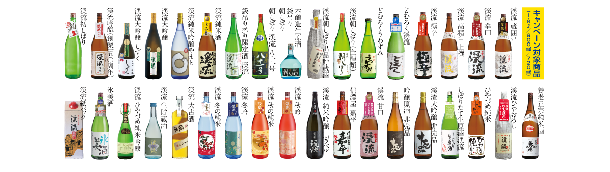 キャンペーン対象商品一覧