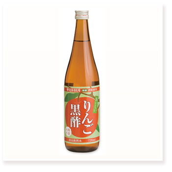 遠藤酒造場 特選酒粕使用 りんご 黒酢（蜂蜜入り） 720ml
